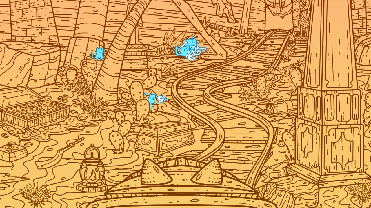 A Park Full of Cats: Haunted Ride Screenshot 4