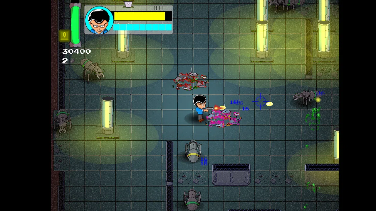 Exterminators of Saturn Demo Screenshot 0