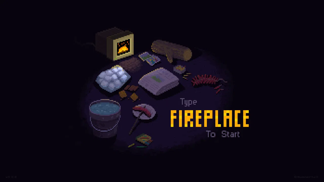 Pixel Fireplace Screenshot 1