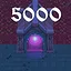 Reach a score of 5,000 in one round icon