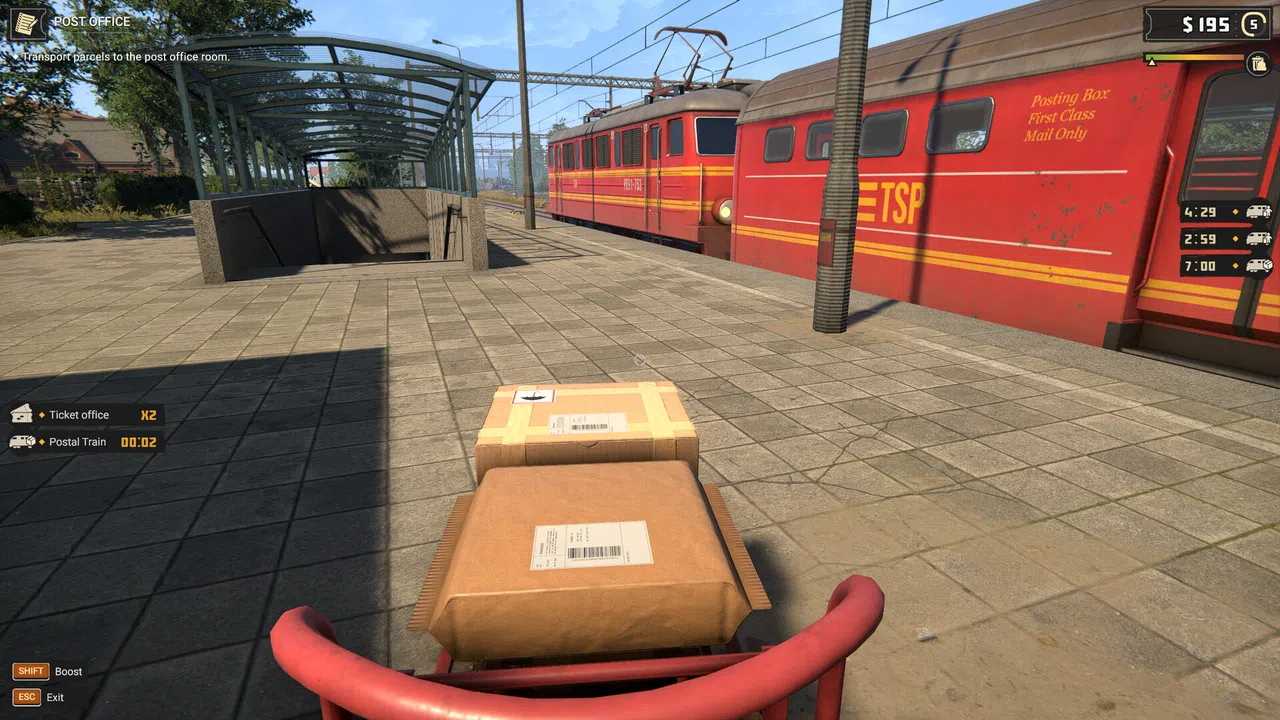 Train Station Project Screenshot 10