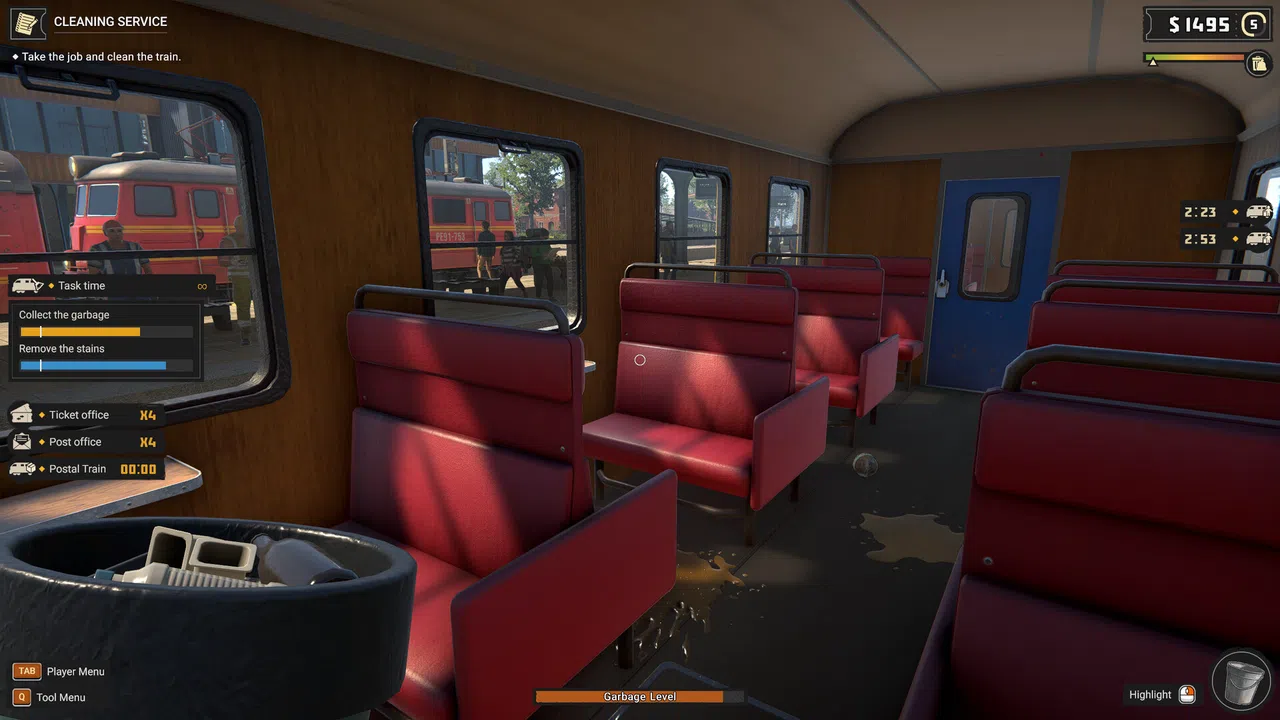 Train Station Project Screenshot 1