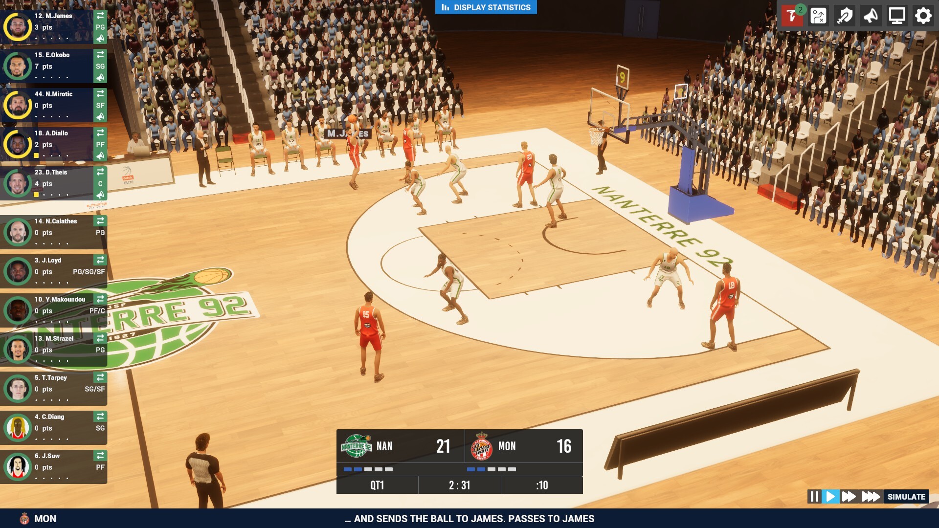Pro Basketball Manager 2026 Screenshot 3