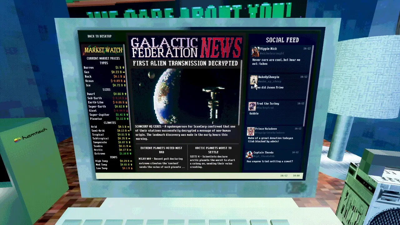 Planet Scanner Screenshot 1