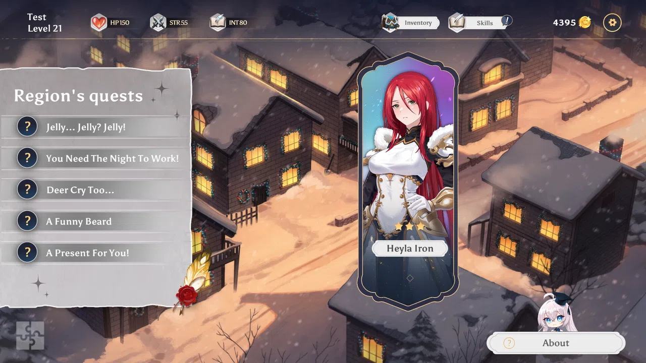 AURA: Hentai Cards - Jelly Christmas DLC Screenshot 4