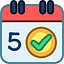 Day 5 Check-in icon