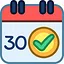 Day 30 Check-in icon