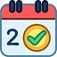Day 2 Check-in icon