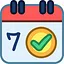 Day 7 Check-in icon
