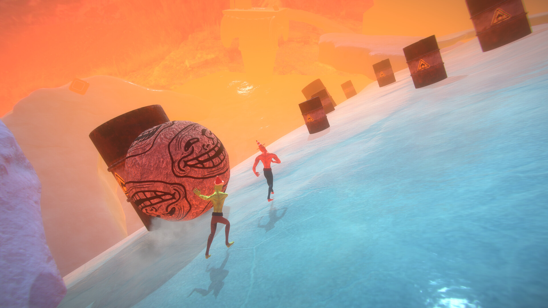 Pushing it! Together - Sisyphus Co-op Screenshot 2