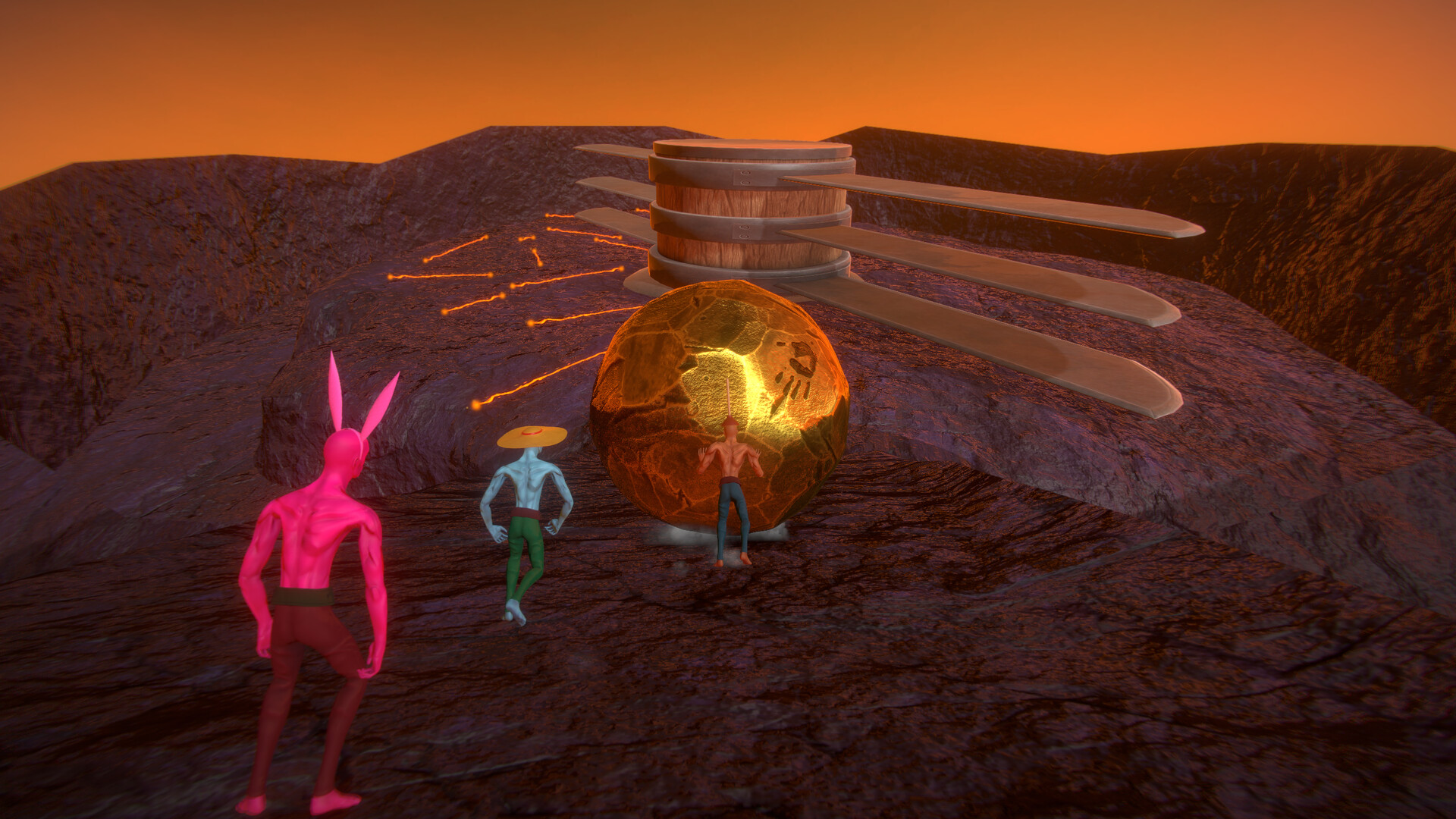 Pushing it! Together - Sisyphus Co-op Screenshot 4