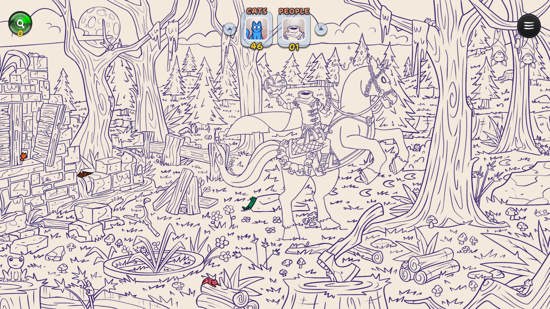 Hidden Cats in Spooky Village Screenshot 4