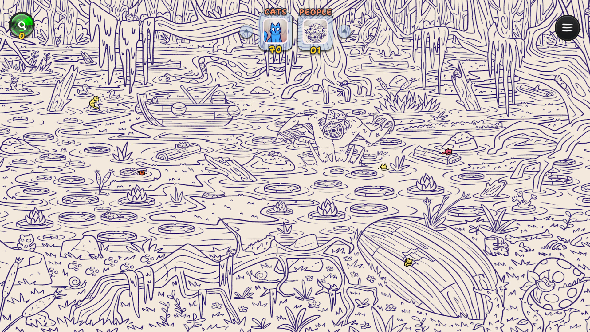 Hidden Cats in Spooky Village Screenshot 7