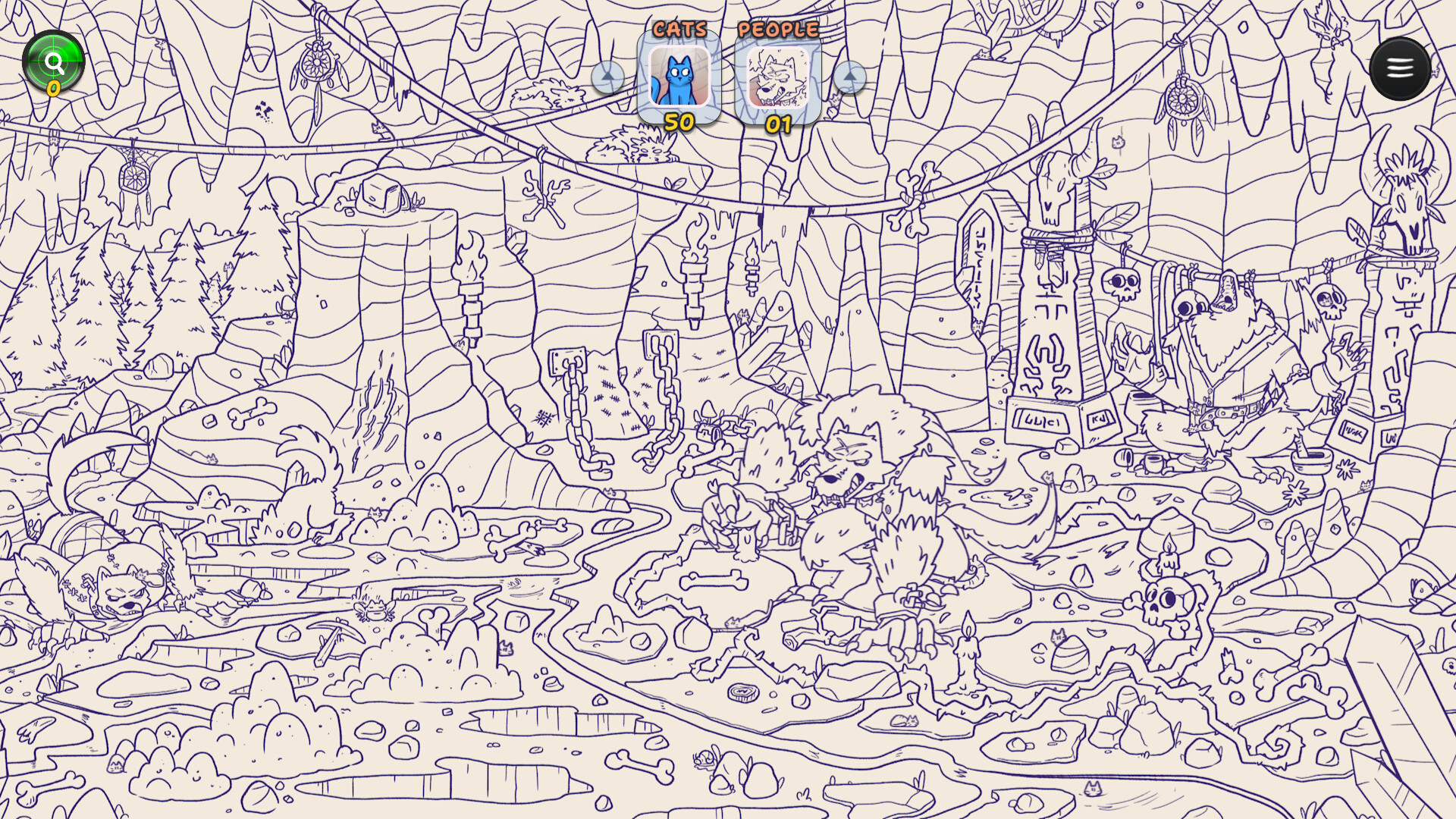 Hidden Cats in Spooky Village Screenshot 8