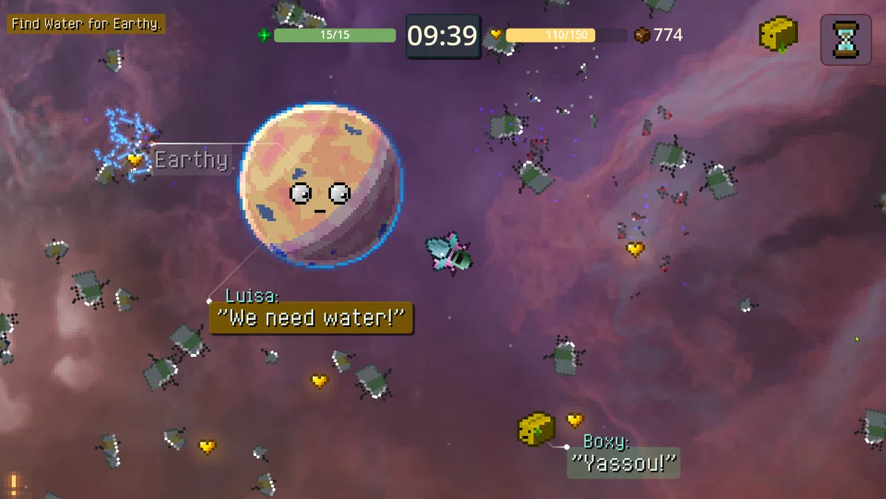 Cozy Space Survivors Demo Screenshot 1
