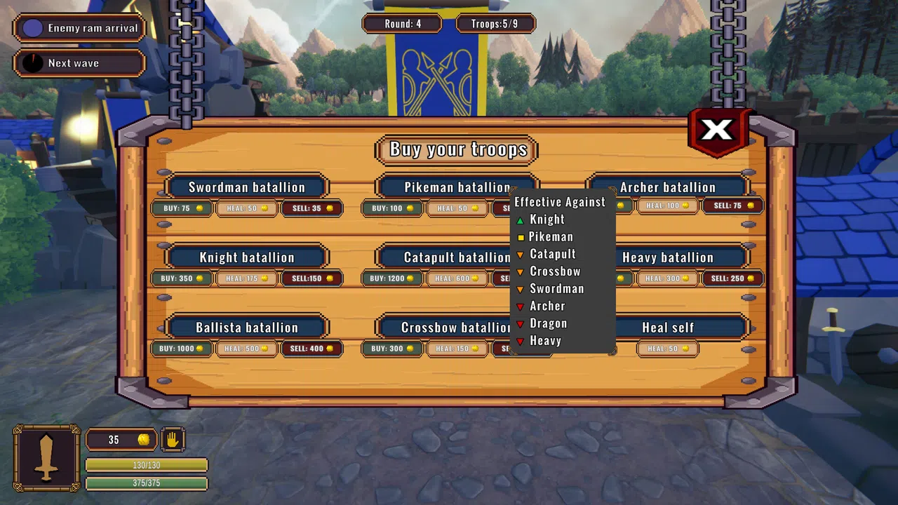 Keep of the knights Screenshot 5