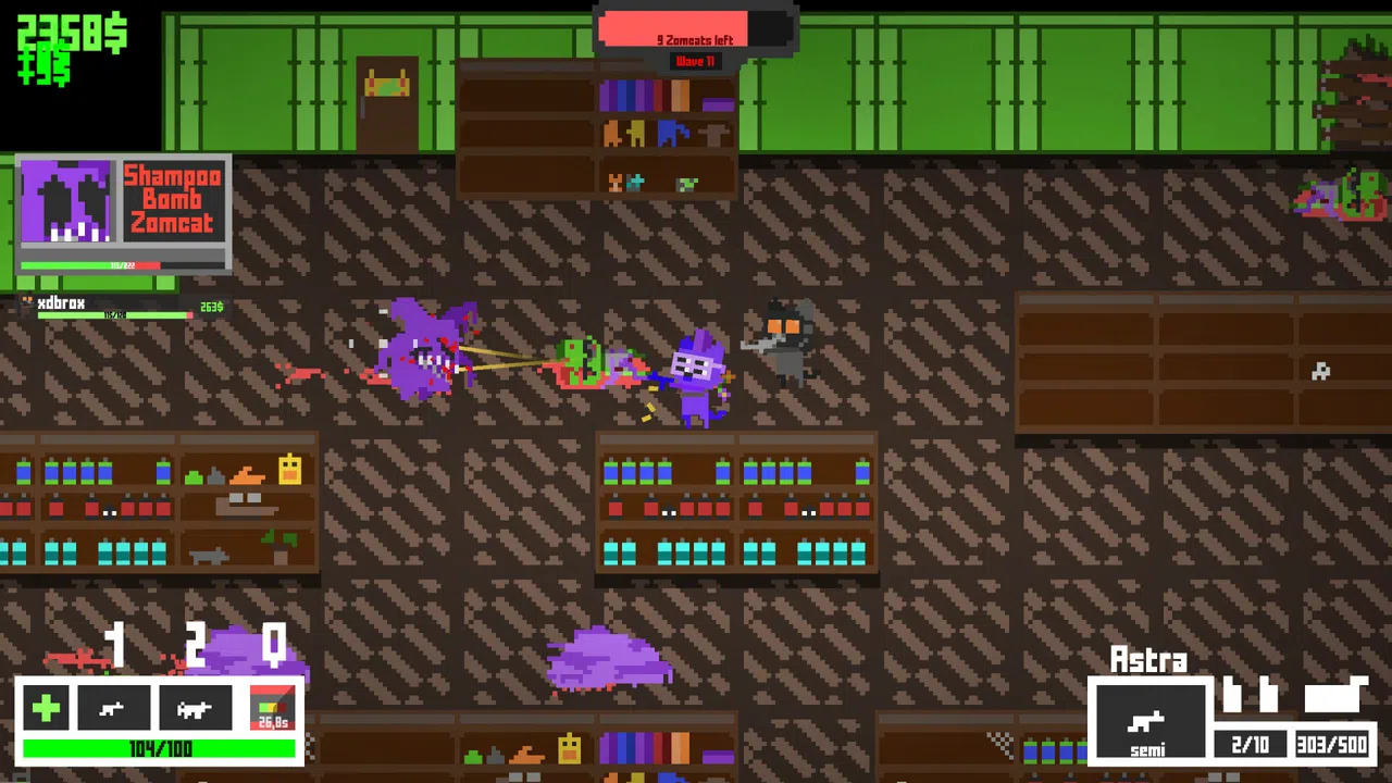 Zomcats Invasion Screenshot 1