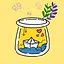 Collected three wishes icon