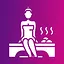 Heat and steam icon