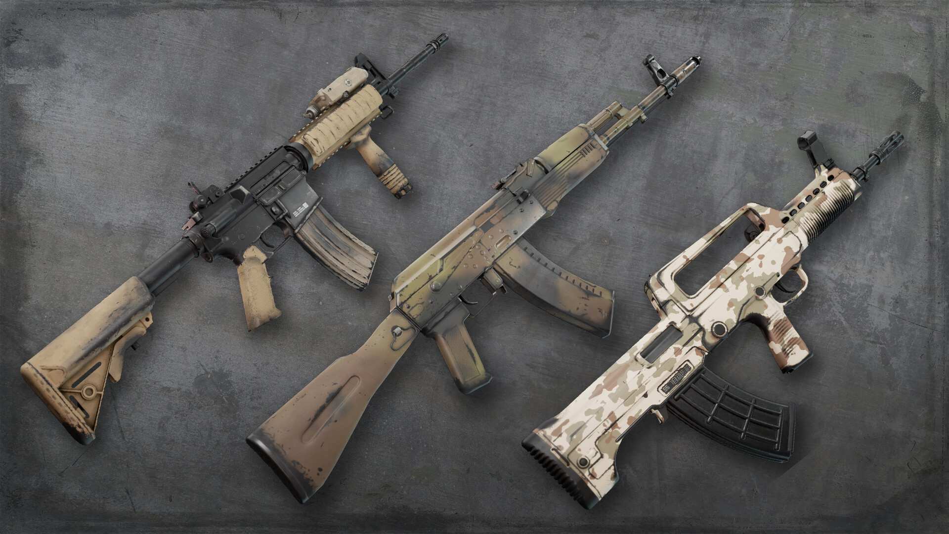 Squad Weapon Skins - Desert Camo Pack Screenshot 0
