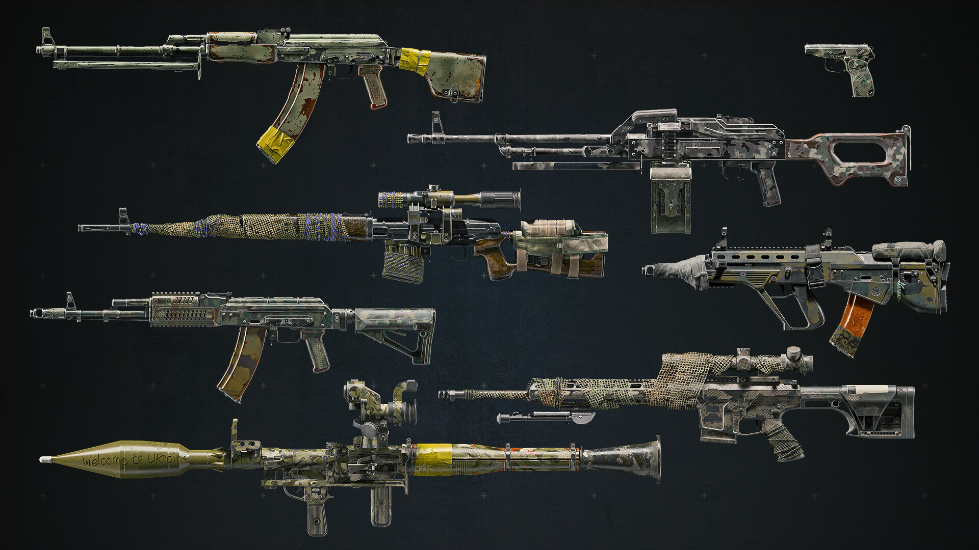 Squad Weapon Skins - Kobzar Pack Screenshot 2