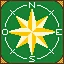 Where's the north? icon