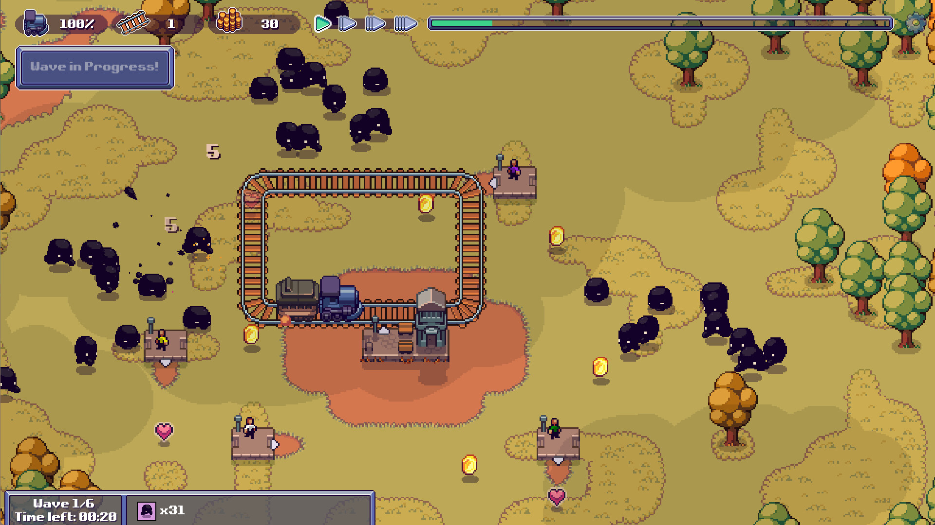 Choo Choo Defenders Screenshot 4