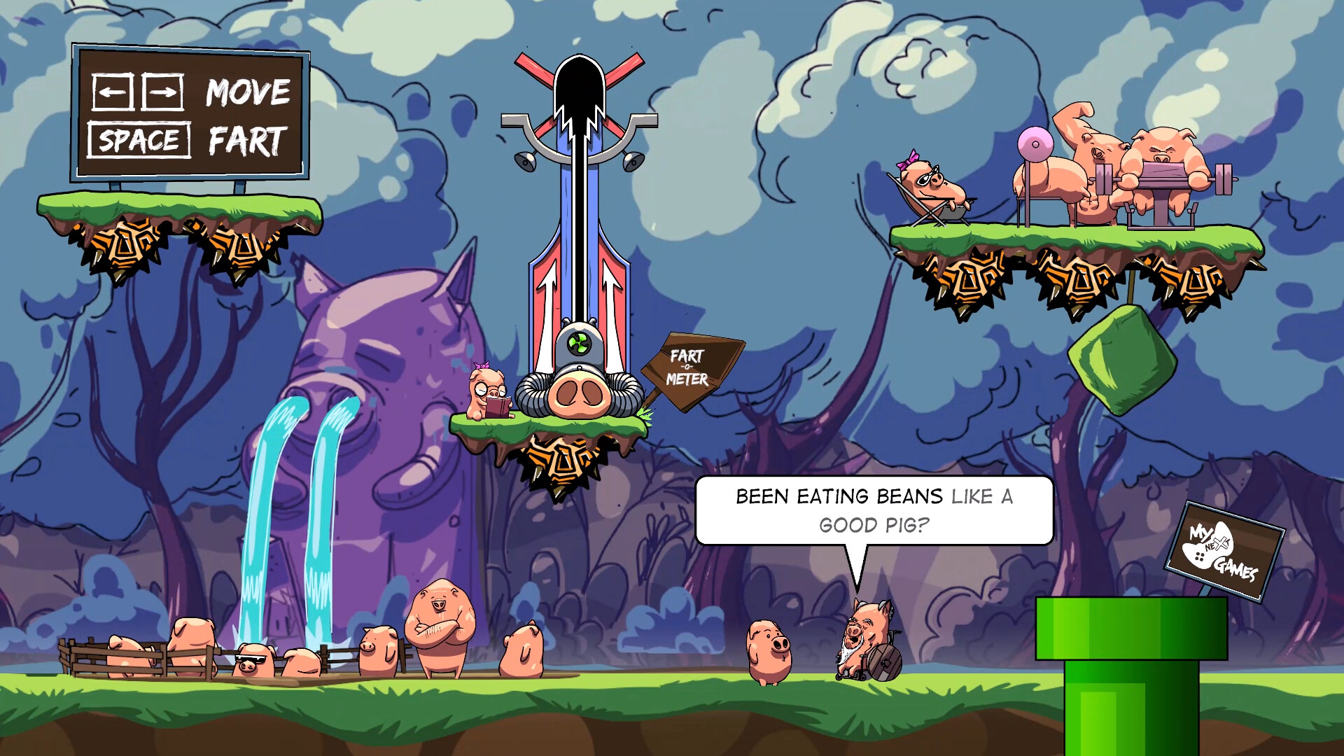 Tales From The Arcade: Fartmania Screenshot 0