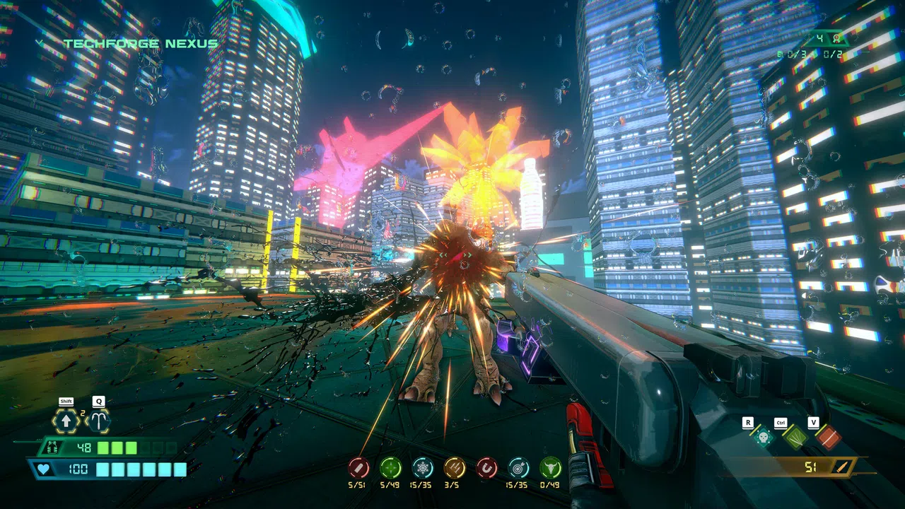 Neon Extermination Screenshot 3