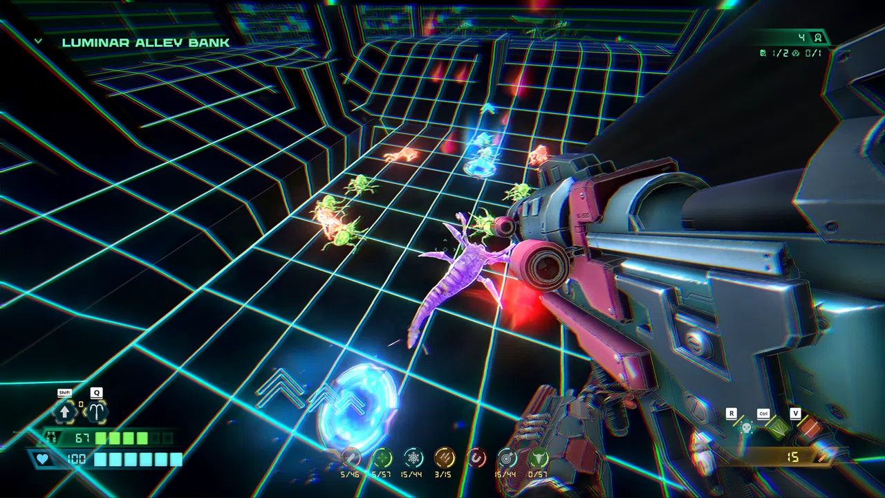 Neon Extermination Screenshot 1