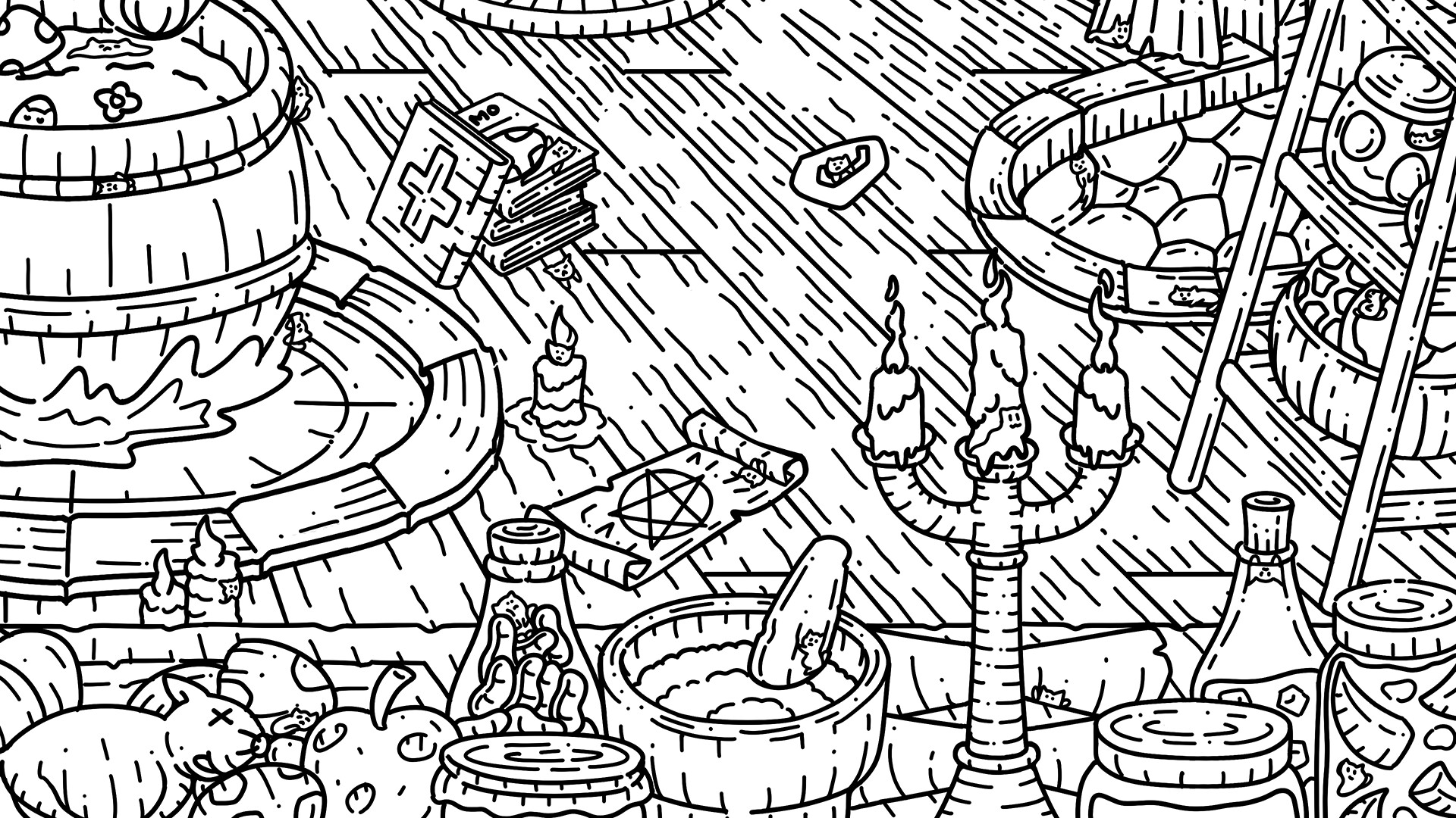 100 Witch Cats Screenshot 11