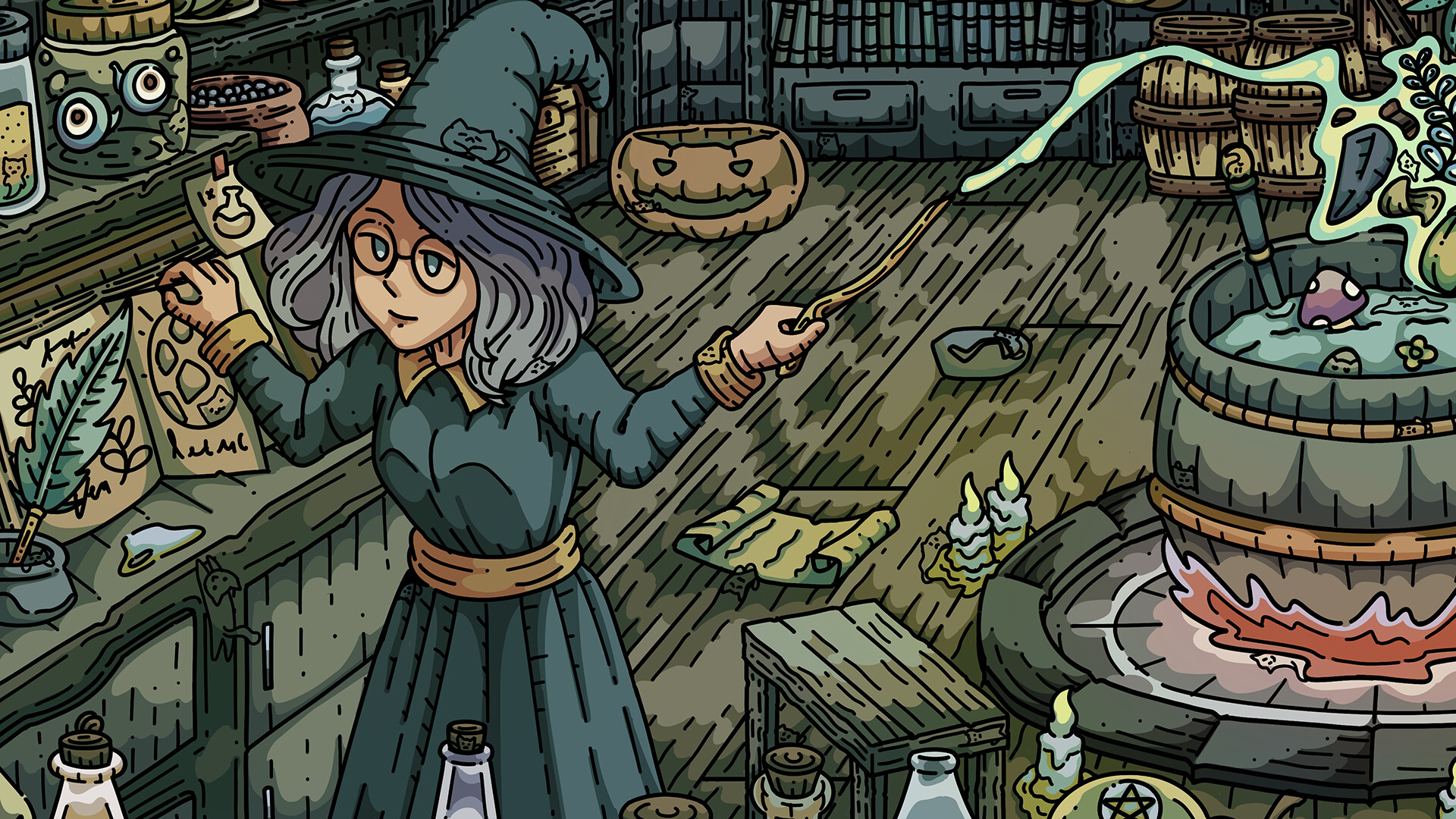 100 Witch Cats Screenshot 5