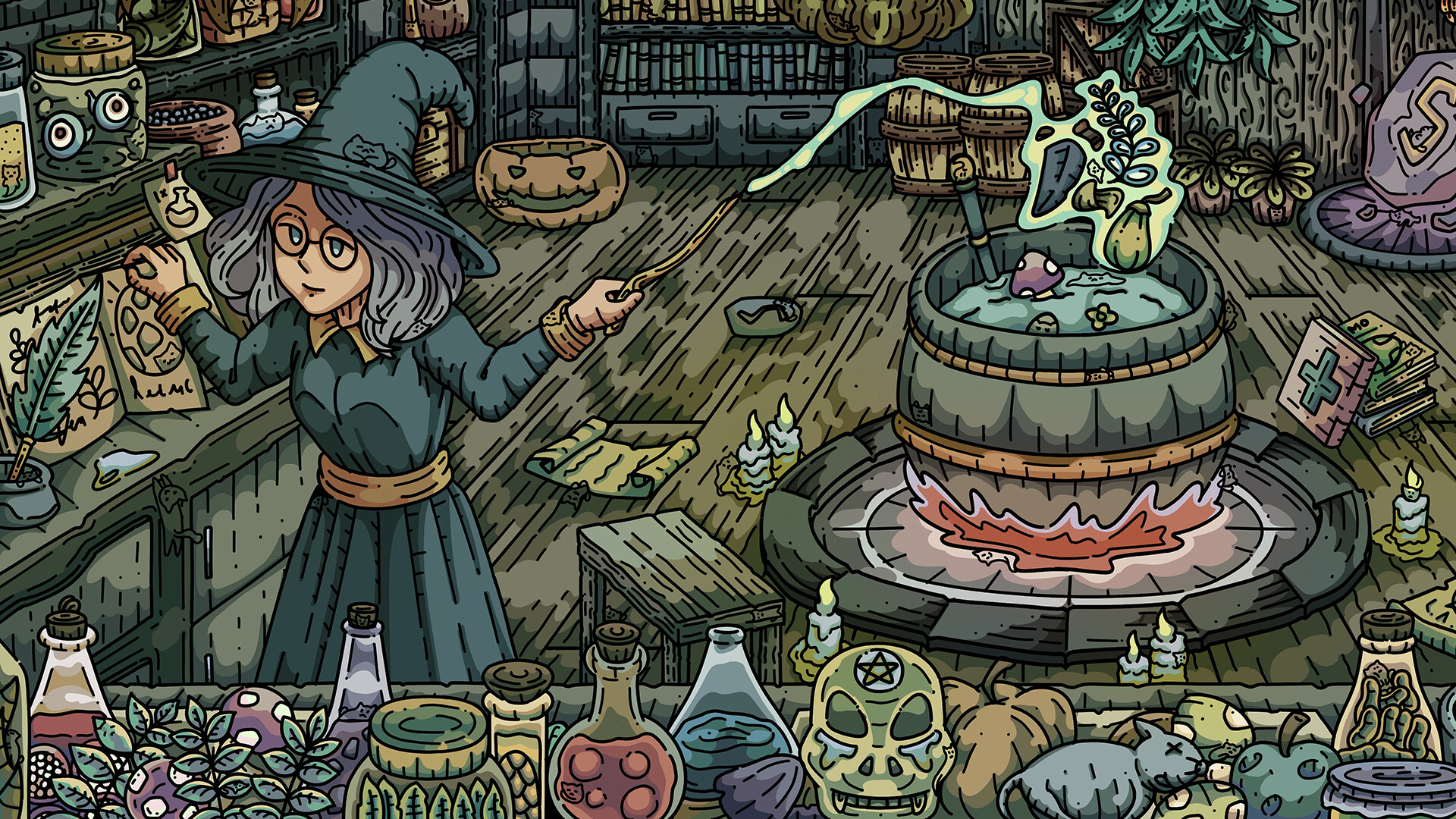 100 Witch Cats Screenshot 1