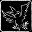 Noisy bird icon