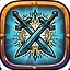Double strike icon