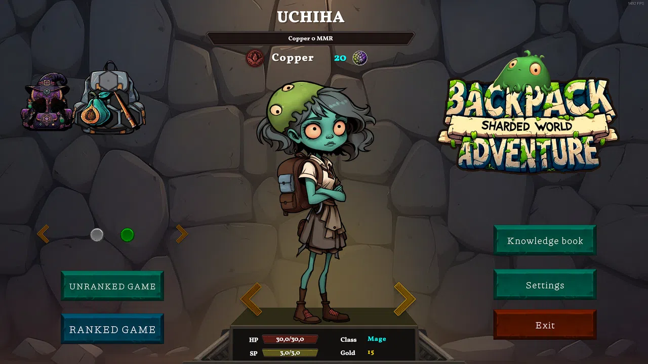 Sharded World: Backpack Adventure Demo Screenshot 0