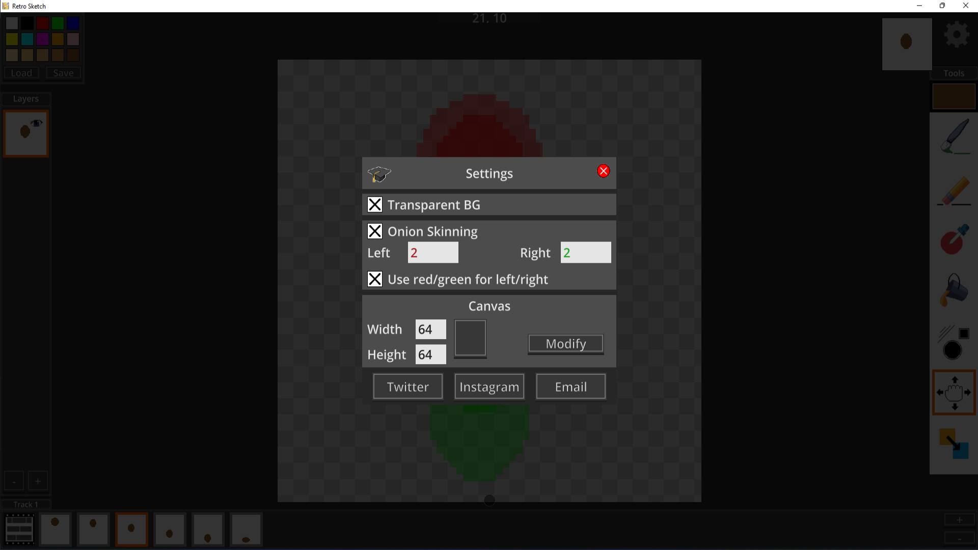 Retro Sketch - Pixel Art & Animation Screenshot 6