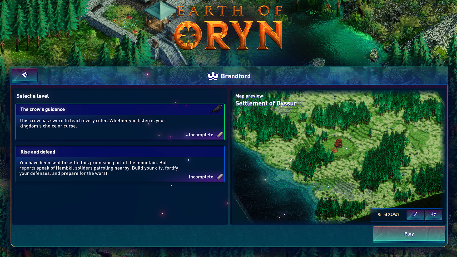 Earth of Oryn Demo Screenshot 2