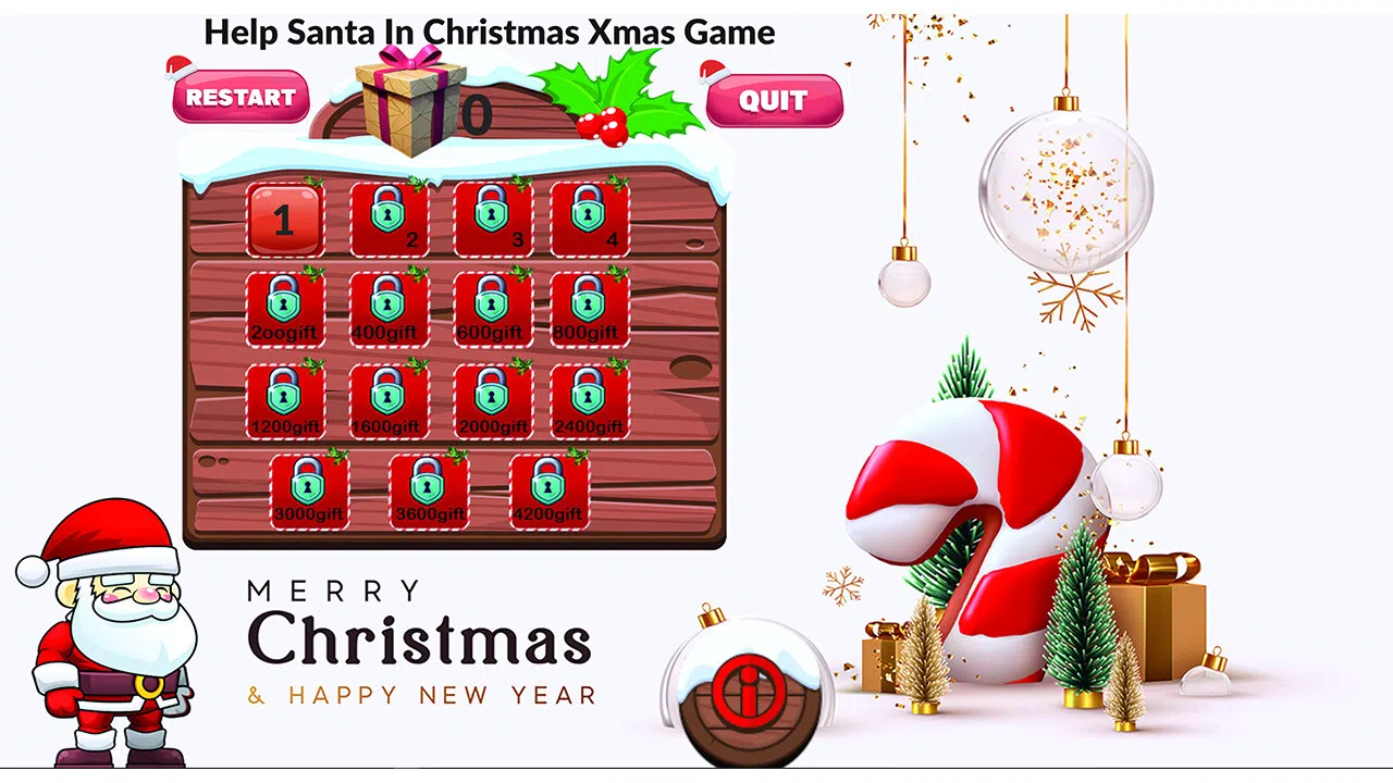 Help Santa In Christmas Xmas Game Screenshot 0