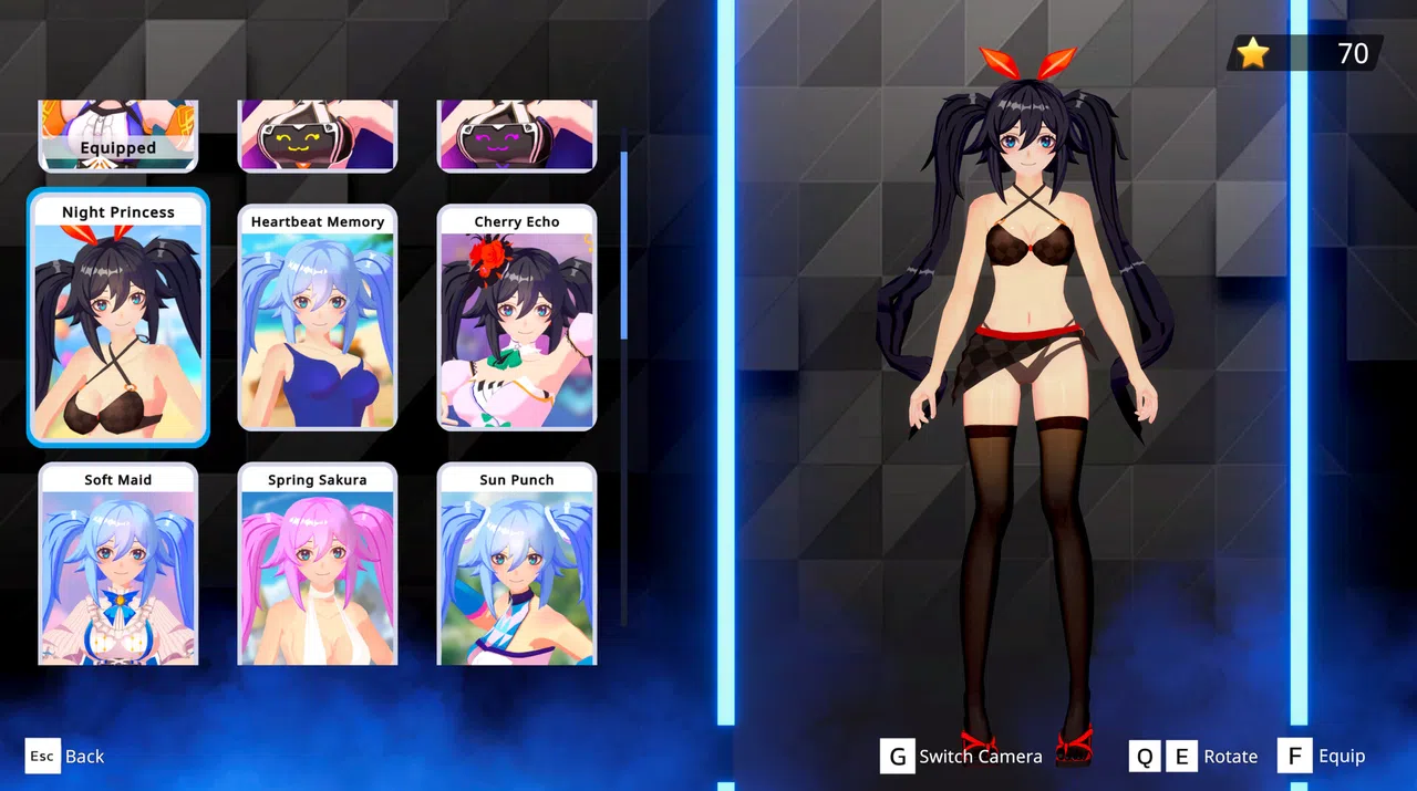 Apex Heroines -Night Princess 黑夜公主 Screenshot 0