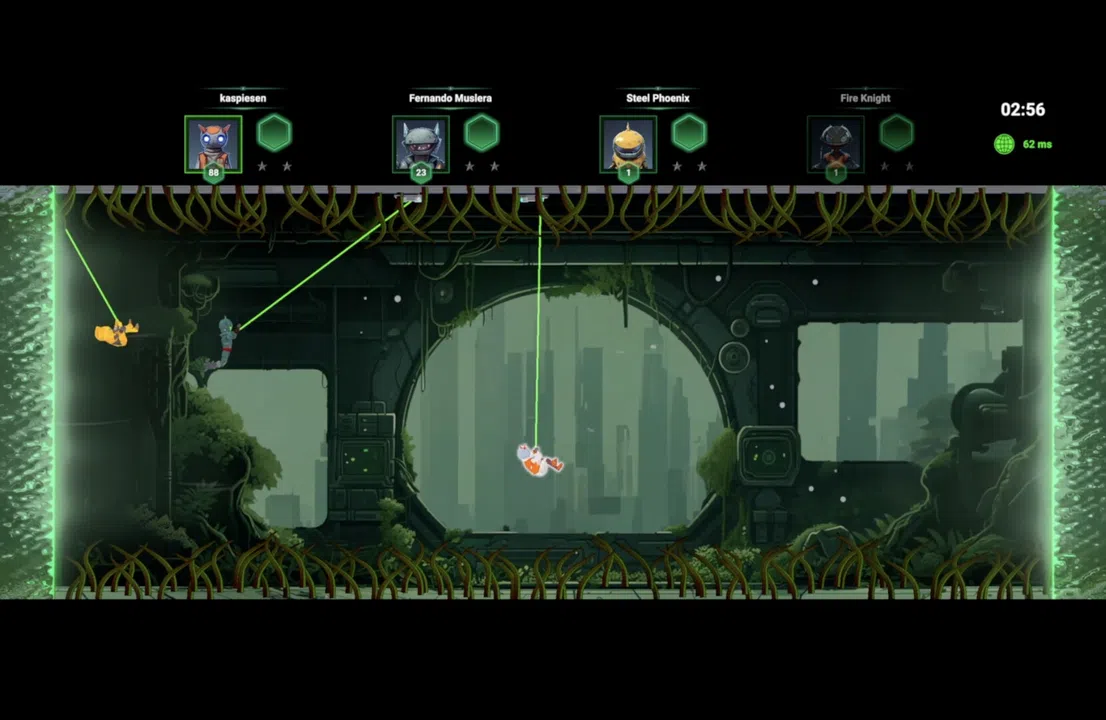 Swing Into Zero-G: Space Parkour Race Screenshot 3