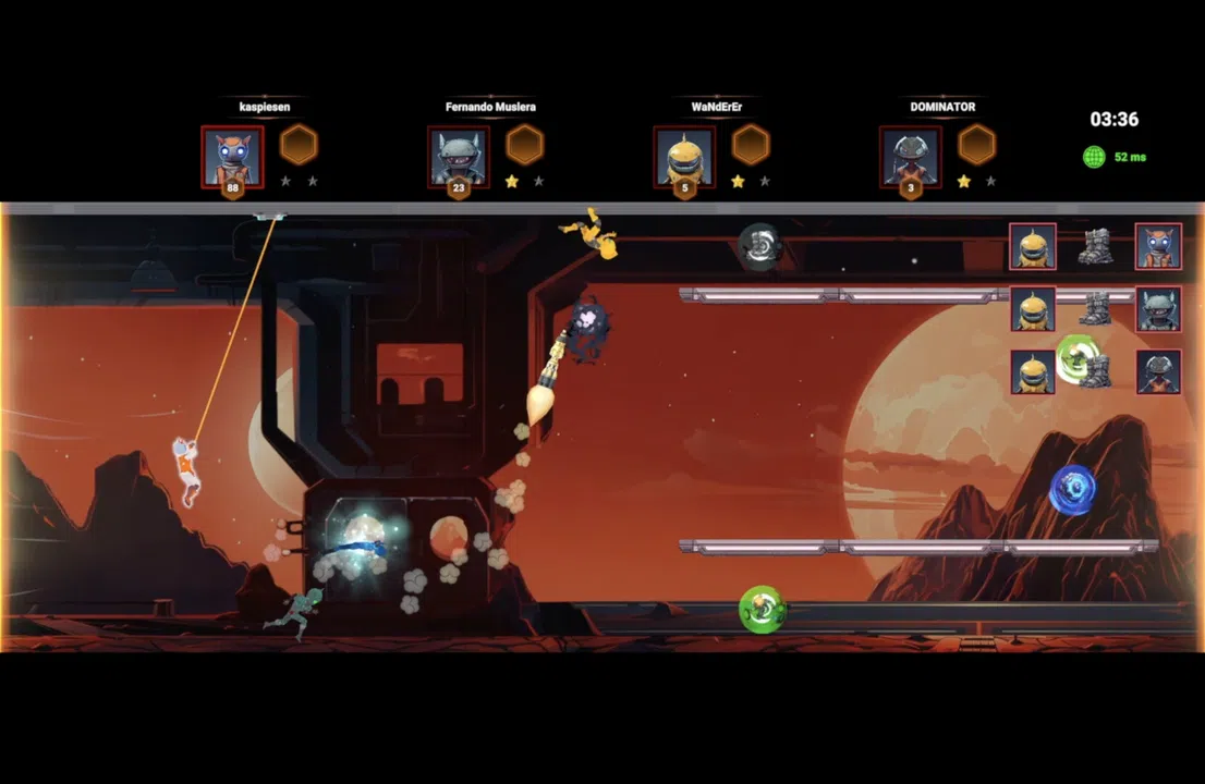 Swing Into Zero-G: Space Parkour Race Screenshot 5