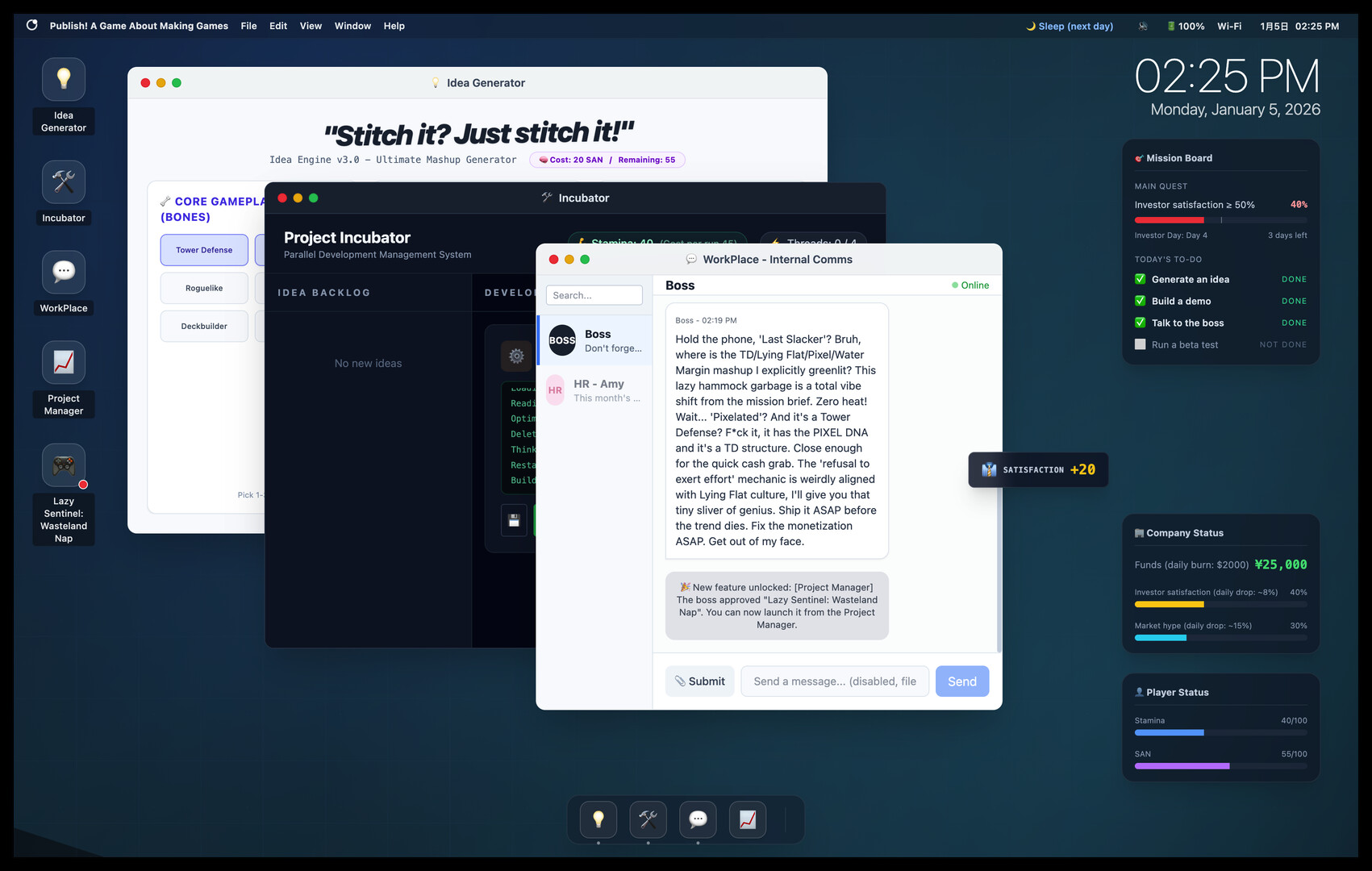 Publish! A Game About Making Games Demo Screenshot 7