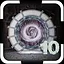 Tenth world fixed icon