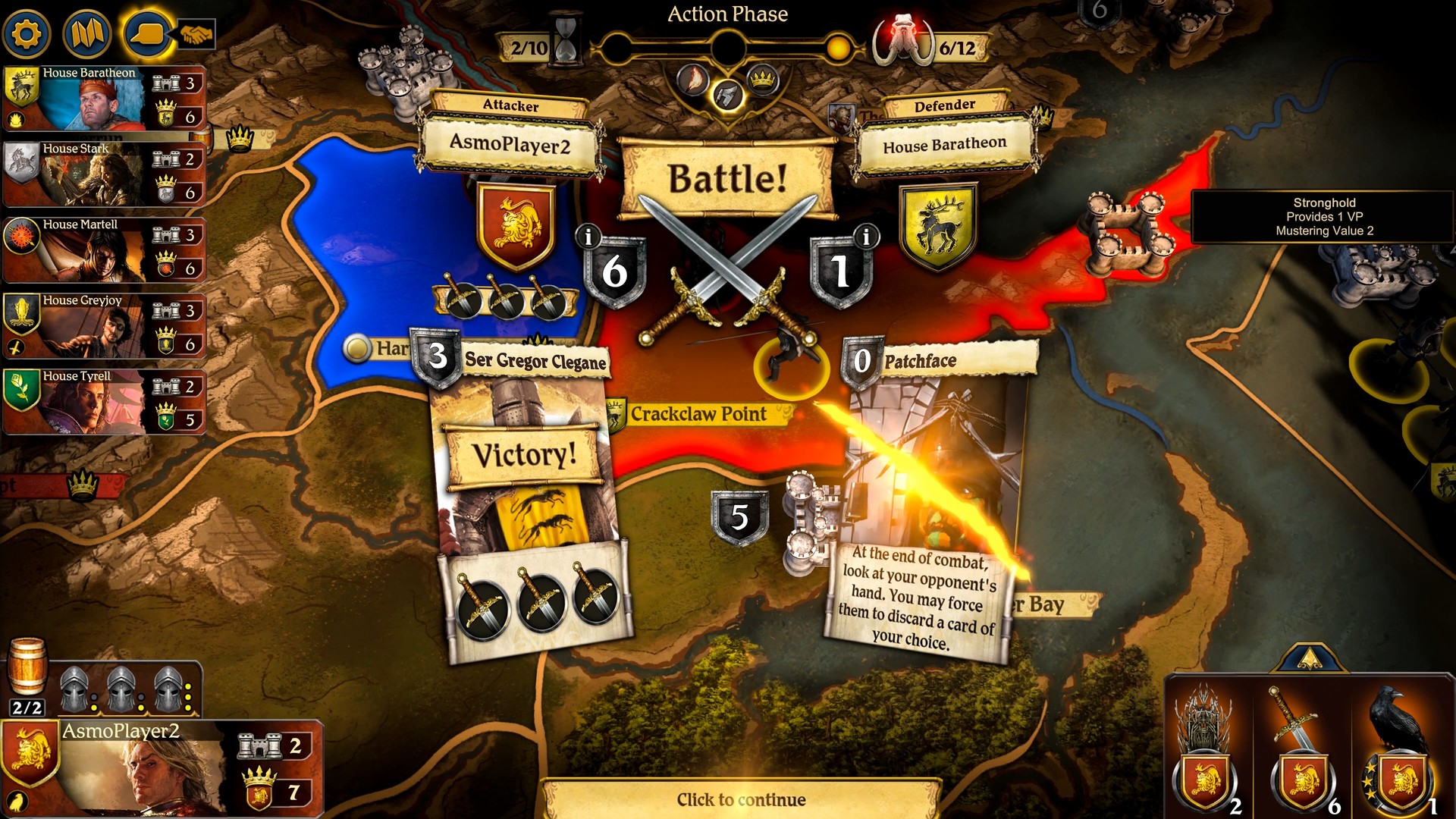 A Game of Thrones: The Board Game - Digital Edition Screenshot 2