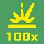 Land 100 direct hits icon
