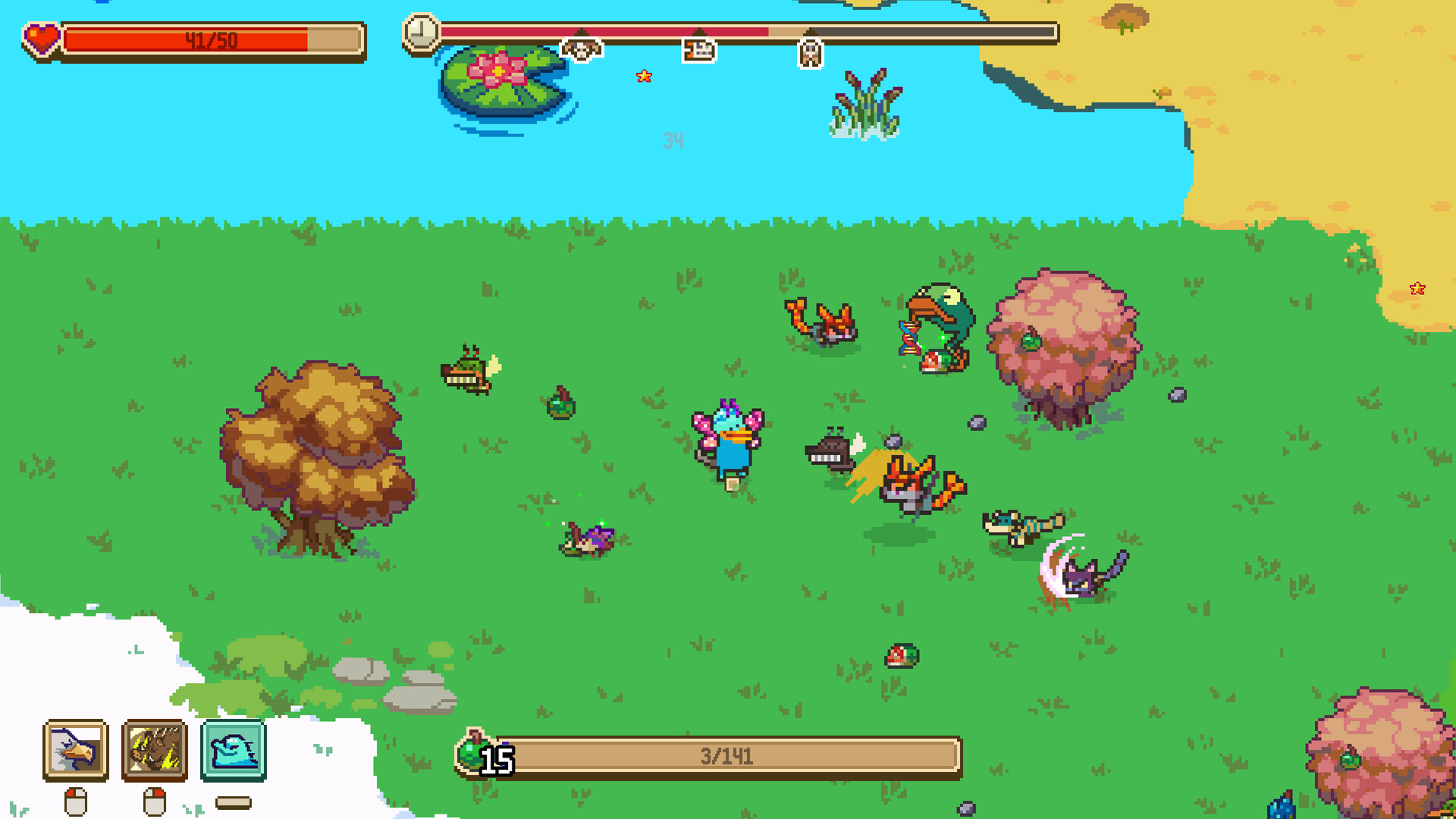 Everything is Crab: The Animal Evolution Roguelite Screenshot 0