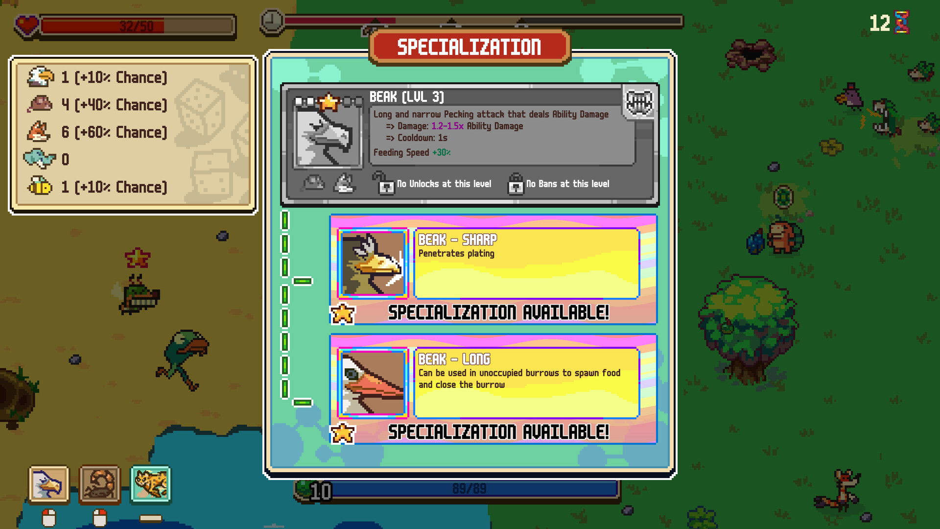 Everything is Crab: The Animal Evolution Roguelite Screenshot 5