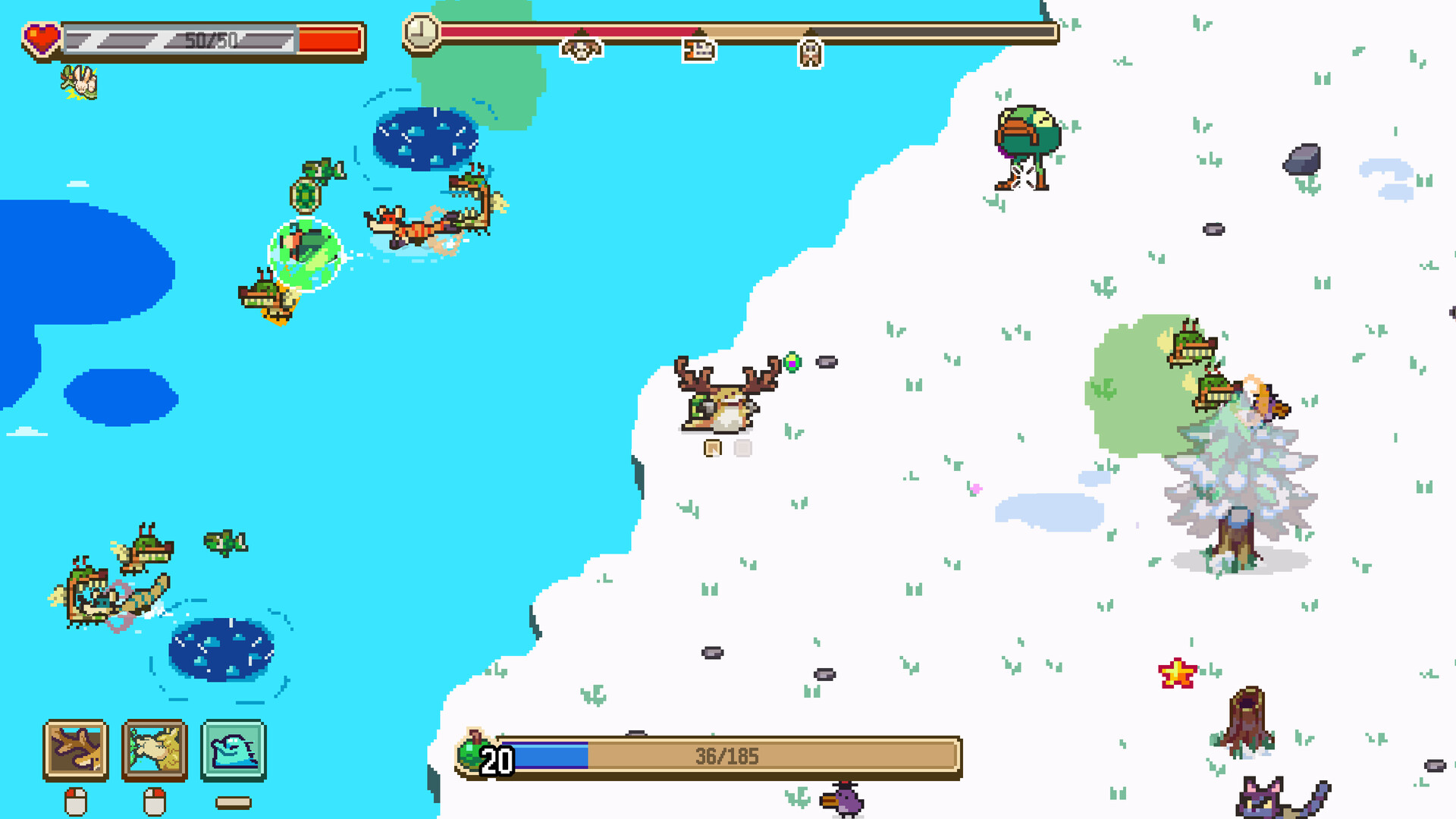 Everything is Crab: The Animal Evolution Roguelite Screenshot 3