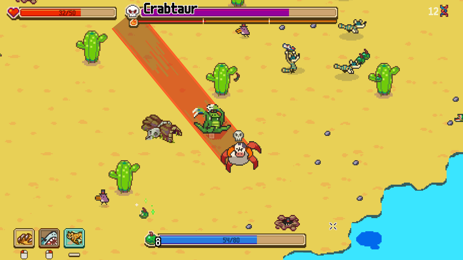 Everything is Crab: The Animal Evolution Roguelite Screenshot 1